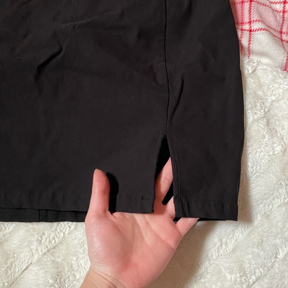 Black Garage Mini Skirt - Picture 4 of 5